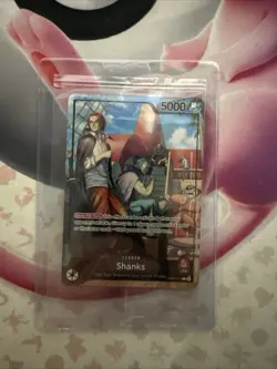 SHANKS OP09-001 - Promo Card PSA Magazine July 2025 One Piece SEALED - Image 1