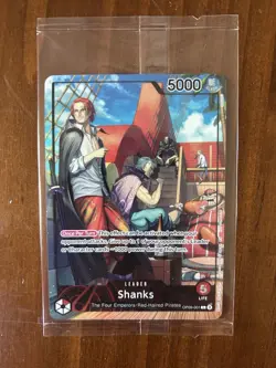 SHANKS OP09-001 - Promo Card PSA Magazine July 2025 One Piece SEALED - Image 1