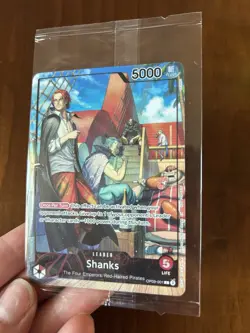 SHANKS OP09-001 - Promo Card PSA Magazine July 2025 One Piece SEALED - Image 3