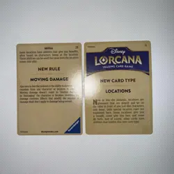 Disney Lorcana Trading Card - Puzzle Theme, New Damage Rule, Character Cards - Image 2