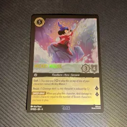 Disney D23 Expo 2024 Exclusive Mickey Mouse Playful Sorcerer Card Game - Image 1