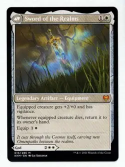 Halvar, God of Battle / Sword of the Realms - Kaldeim - #015 - MTG - Image 2