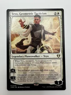 MTG TCG Teyo, Geometric Tactician Commander Masters Regular - Image 1