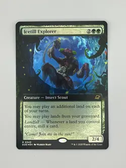 MTG EOE - Icetill Explorer (Extended Art Foil) - Edge Of Eternities EN - Image 4