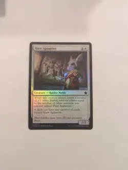 Hare Apparent *FOIL* Foundations NM MTG - Image 1