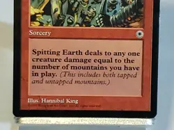 MTG Spitting Earth Portal Regular Common Magic - Image 4