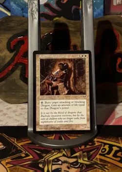 Rashida Scalebane Mirage MTG Magic the Gathering LP Light Play Fast Shipping - Image 1