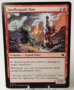 MTG - Bloomburrow - Kindlespark Duo - #0142 - Playset x4 - Near Mint - Image 1