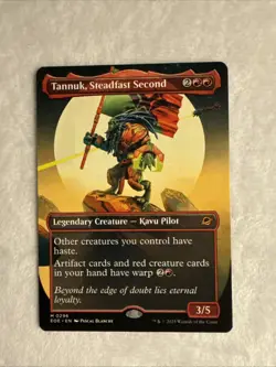 Tannuk, Steadfast Second Borderless M0296 Edge of Eternities MTG NM Regular - Image 1