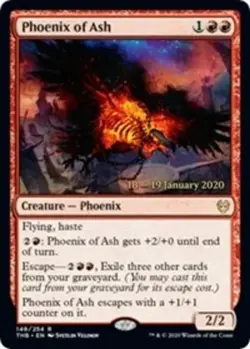 Phoenix of Ash - Foil - Prerelease Promo NM, English MTG Theros Beyond Death - Image 1