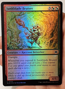 MTG - Bloomburrow - Junkblade Bruiser - Foil - #0220 - Playset x2 - Near Mint - Image 1