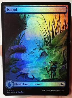 MTG - Bloomburrow - Island - Full Art - Foil - #0267 - Playset x4 - Near Mint - Image 1
