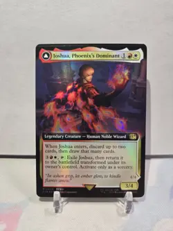 Joshua, Phoenix's Dominant (Extended Art) Final Fantasy Foil MTG - Image 1