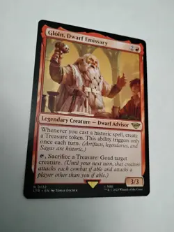 Gloin, Dwarf Emissary MTG - Image 1