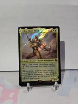 Celes, Rune Knight (Surge Foil) Commander: Final Fantasy Foil MTG - Image 1