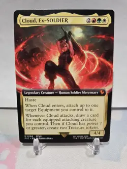 Cloud, Ex-SOLDIER (Extended Art) Commander: Final Fantasy Regular MTG - Image 1