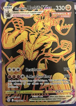 Pokemon TCG - Single Strike Urshifu VMAX TG29/TG30 - Brilliant Stars - NM - Image 1