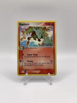 Pokemon Card - Rapidash Delta Species 52/113 Reverse Holo Stamped - Image 1