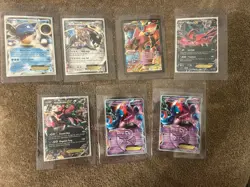 Set Of Pokemon EX Cards Yveltal, Blastoise, And More - Image 1