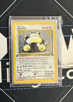 🔥🔥1999 POKEMON JUNGLE 1ST ED #11 SNORLAX-HOLO ( Italian) - Image 1