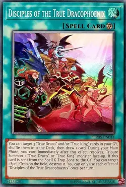 YuGiOh - Disciples of the True Dracophoenix - OP05-EN011 Super Rare - Near Mint - Image 1
