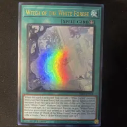 Yugioh Witch Of The White Forest ALIN-EN058 Ultra Rare NM - Image 1