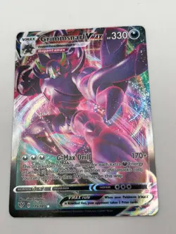 Grimmsnarl VMAX - 115/189 - Pokemon Darkness Ablaze Sword Shield Rare Card NM - Image 1