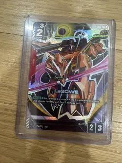 Gundam Card Game LaGOWE Alternate Alt Art GD01-050 R+ In Hand - Image 1