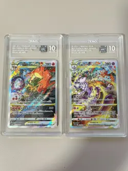 TAG 10 Charizard 212/172 Mewtwo 221/172 SAR VSTAR Universe Pokemon Card Japanese - Image 1