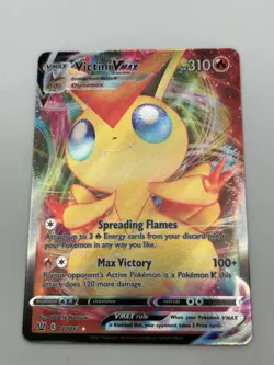 Victini VMAX - 022/163 - Pokemon Battle Styles Sword & Shield Ultra Rare Card NM - Image 1