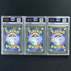 PSA10 Roaring Moon Magikarp Magneton JP GEM Sequential 3-Card Set Shinji Kanda - Image 4