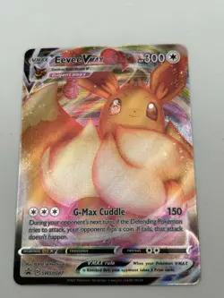 Eevee VMAX - SWSH087 - Pokemon Sword & Shield Promo Full Art Ultra Rare Card NM - Image 1