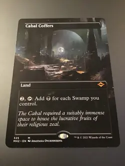 MTG Modern Horizons 2 #325 Cabal Coffers borderless NM - Image 1