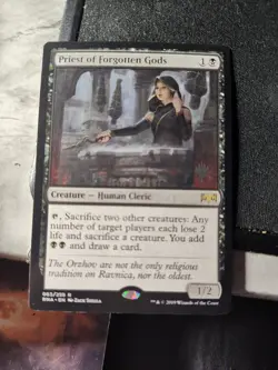 (PROMO) MTG Magic the Gathering Priest of Forgotten Gods Ravnica Allegiance - Image 1
