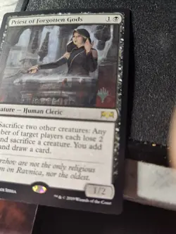 (PROMO) MTG Magic the Gathering Priest of Forgotten Gods Ravnica Allegiance - Image 2