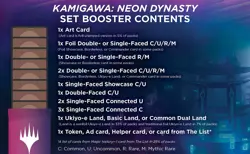 MtG Kamigawa: Neon Dynasty Set Booster Box (NEO) - SEALED - Magic: The Gathering - Image 3