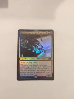 Captain Howler, Sea Scourge *FOIL* Aetherdrift NM MTG - Image 1