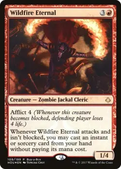 Wildfire Eternal 109/199 Foil Buy A Box Promo Amonkhet AKH MTG NM - Image 1