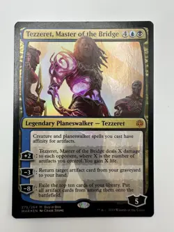 MTG TCG Tezzeret, Master of the Bridge Buy-A-Box Promos Foil - Image 1