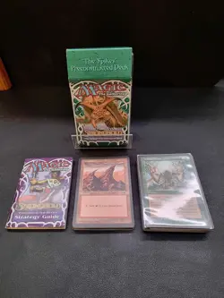 Magic The Gathering STRONGHOLD THE SPIKES Theme Deck MTG (Complete, opened) - Image 1