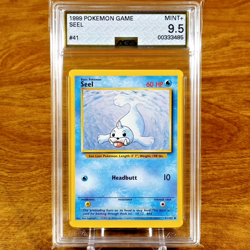 Pokemon Base Set Unlimited Series Seel 41/102 AGS Mint+ 9.5 Uncommon 41/102 - Image 1