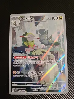 Fraxure - 077/064 - Pokemon Shrouded Fable Illustration Rare NM - Image 1