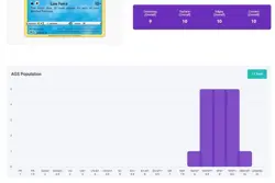 Pokemon SWSH Astral Radiance Keldeo 045/189 AGS Mint+ 9.5 Cosmos Holo Rare 2022 - Image 5