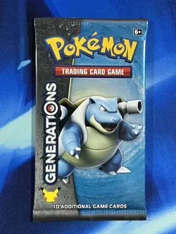 Pokemon XY Generations Booster Pack Blastoise Art Factory Sealed - Image 1