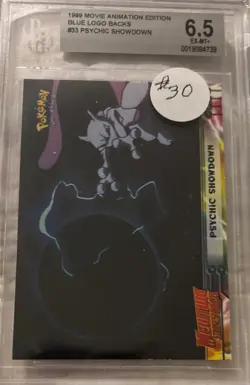 Pokemon TCG Psychic Showdown Pokemon Topps Mewtwo Strikes Back 33 - Image 1