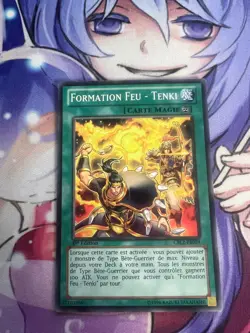 FIRE FORMATION - TENKI FRENCH COMMON CBLZ-EN059 FR059 LIGHT PLAY YUGIOH - Image 1