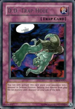 D.D. Trap Hole - Rare CRV-EN057 - NM - YuGiOh - Image 1