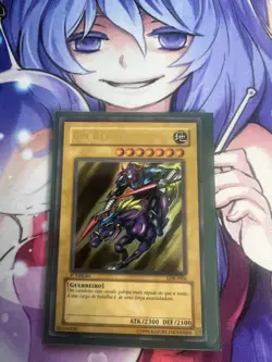 GAIA THE FIERCE KNIGHT PORTUGUESE ULTRA 1ST LOB-006 LDB-P006 LIGHT PLAY YUGIOH - Image 1