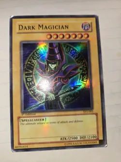 Dark Magician SYE-001 1st Edition Super Rare LP/VLP Yugioh Starter Deck Yugi - Image 1