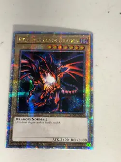 Red-Eyes Black Dragon Quarter Century Secret Rare LC01-EN006 Lightplay Yugioh Lp - Image 1